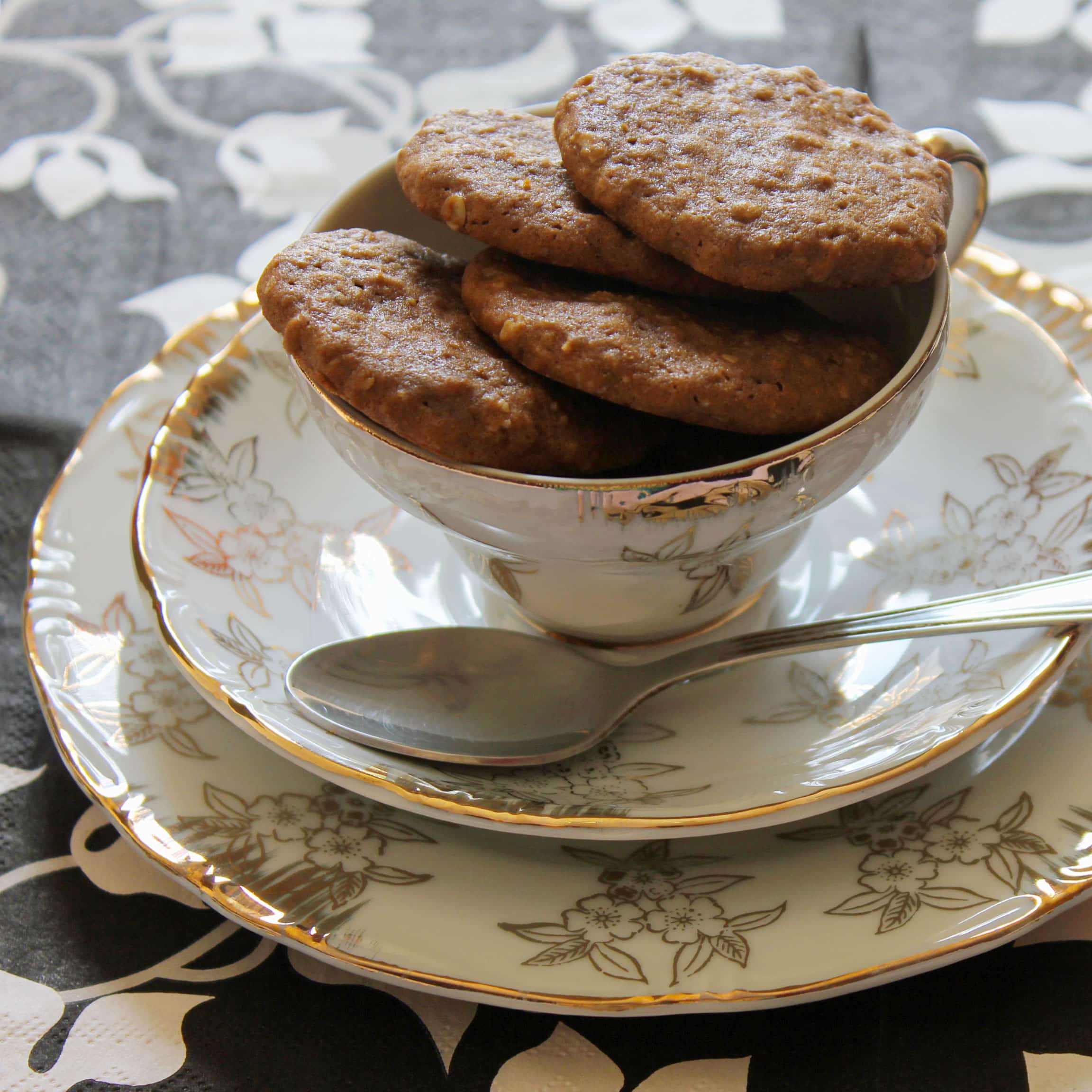 Coffee Oatmeal Cookies feature image.