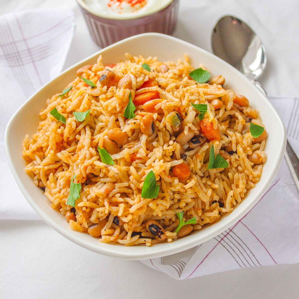 Black eyed peas with rice feature image 2026.
