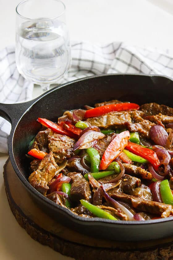 Easy Pepper Steak Recipe