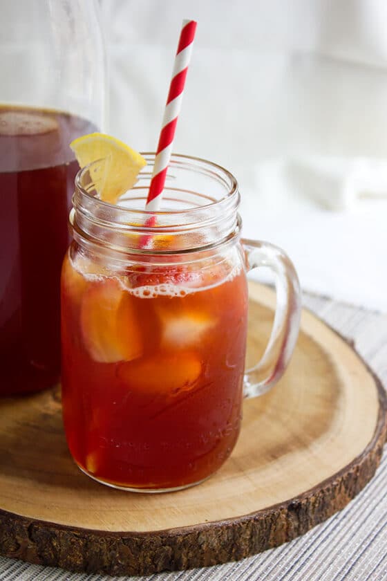 Strawberry Iced Tea Made Easy