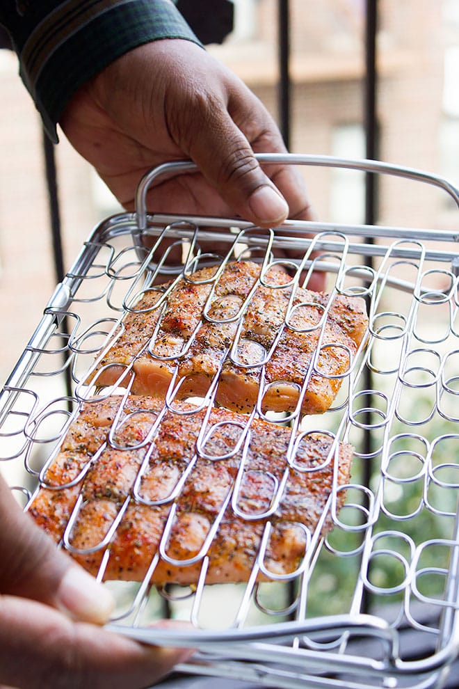 Grilled Spicy Salmon Munaty Cooking