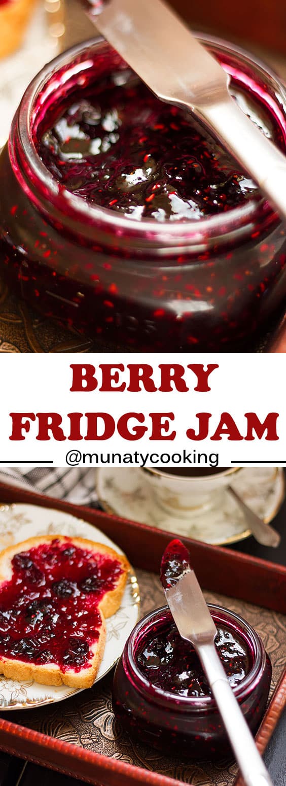 Berry Refrigerator Jam Recipe Munaty Cooking