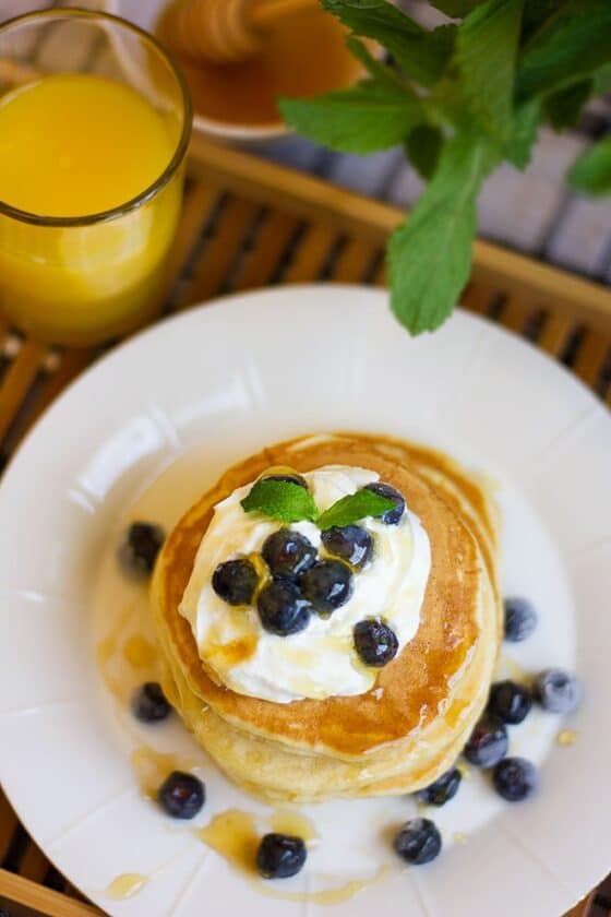 Easy Yogurt Pancake Recipe Munaty Cooking