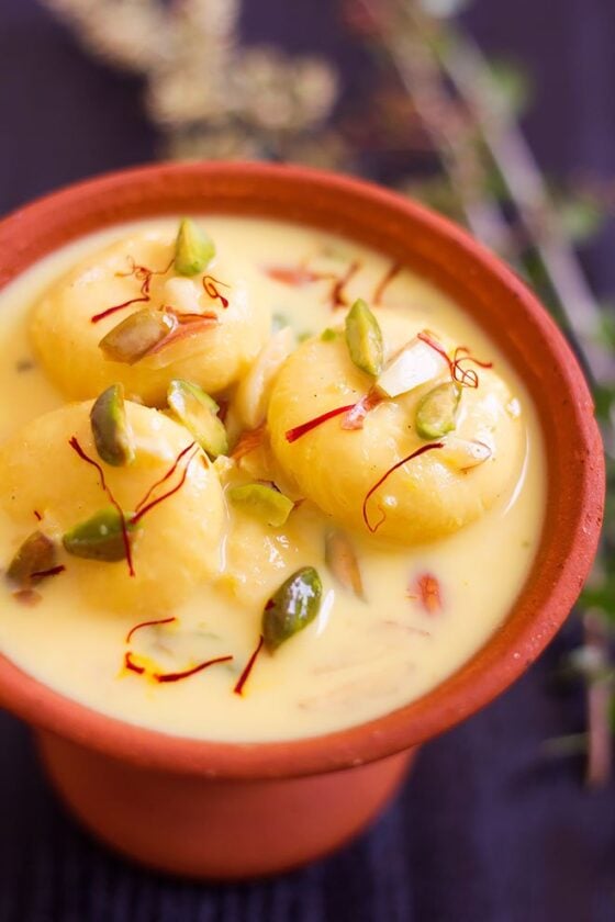 Rasmalai Indian Dessert Recipe