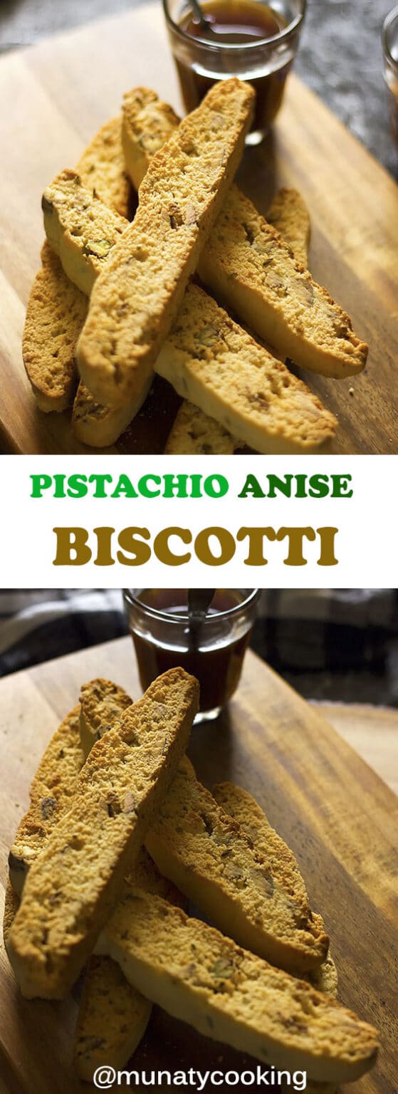 Pistachio Anise Biscotti Recipe