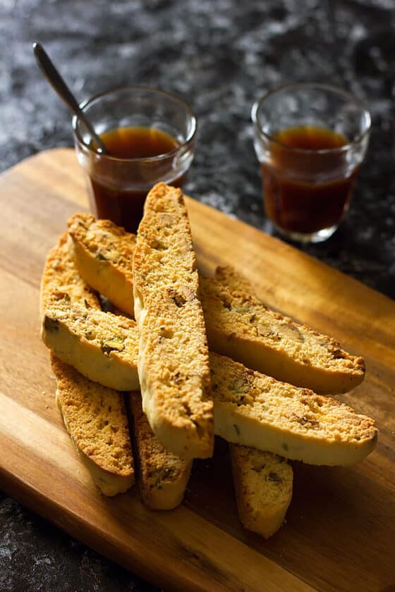 Pistachio Anise Biscotti Recipe