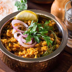 Feature image of chicken keema.