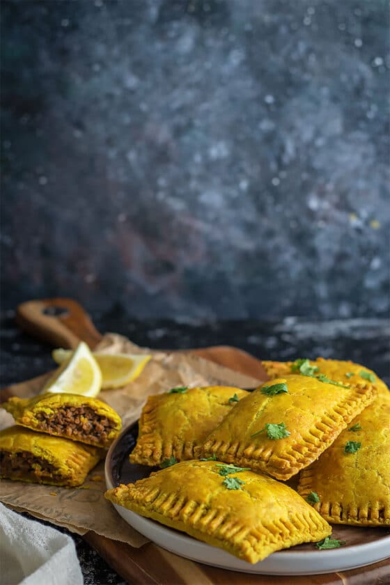 Jamaican Beef Patties (Flaky Crust + Tasty Filling)