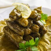 Stuffed grape leaves feature image 2023.