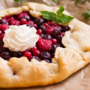 Berry Galette Recipe feature image.