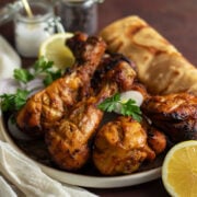 Tandoori chicken feature image.