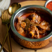 Rogan Josh in a bowl.