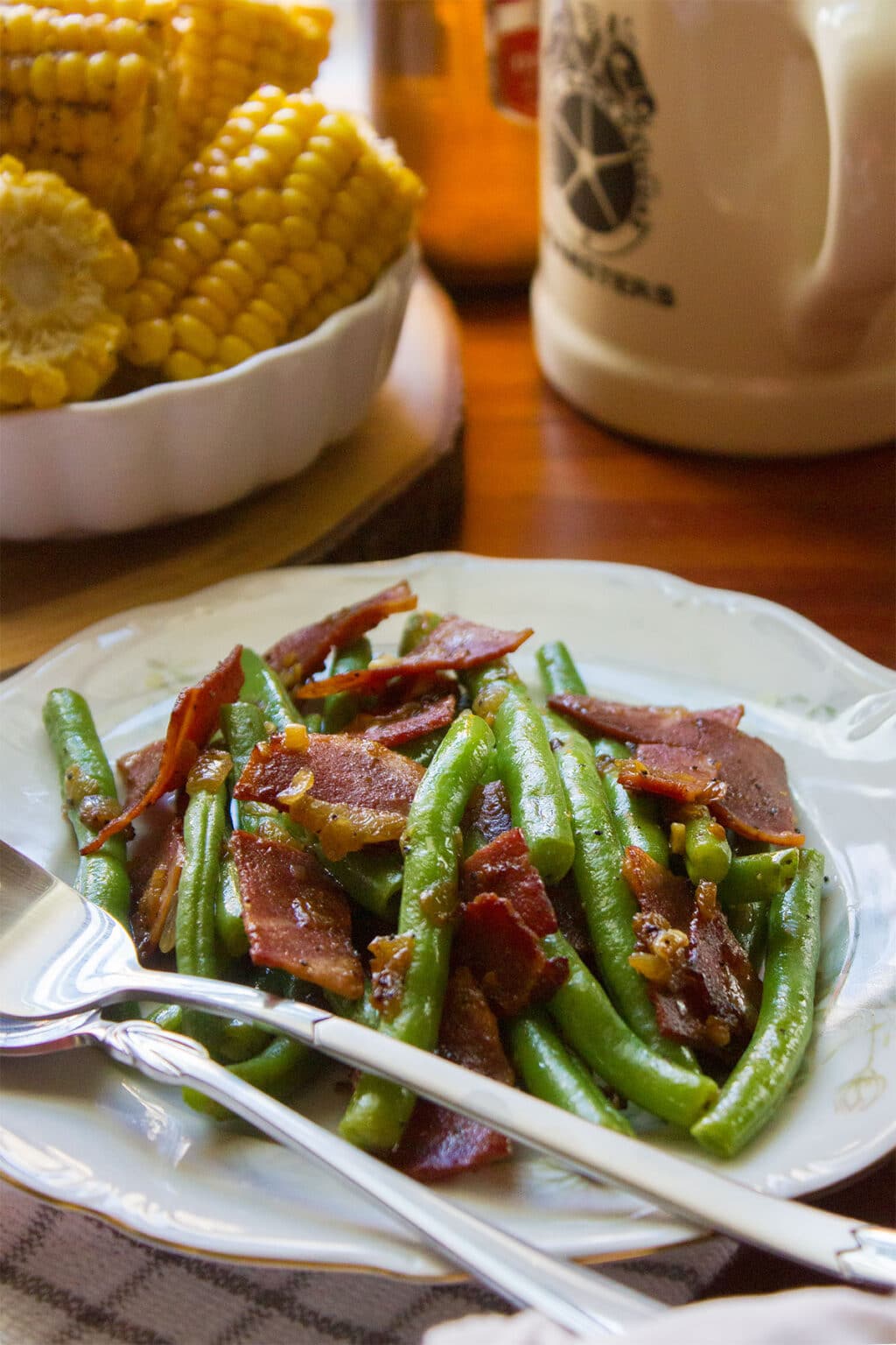 Delicious Green Beans with Turkey Bacon Recipe