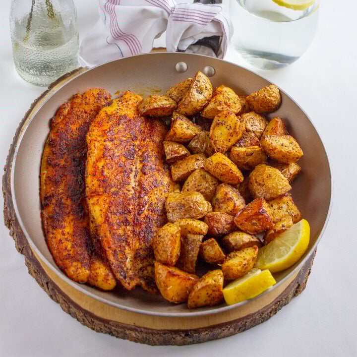 Pan Fried Fish with a Golden-Brown Crust