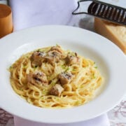 Low calorie chicken alfredo past recipe.
