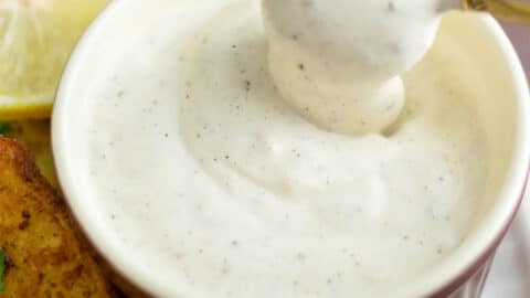 ranch dressing recipe without sour cream 2 Minute Ranch Dressing